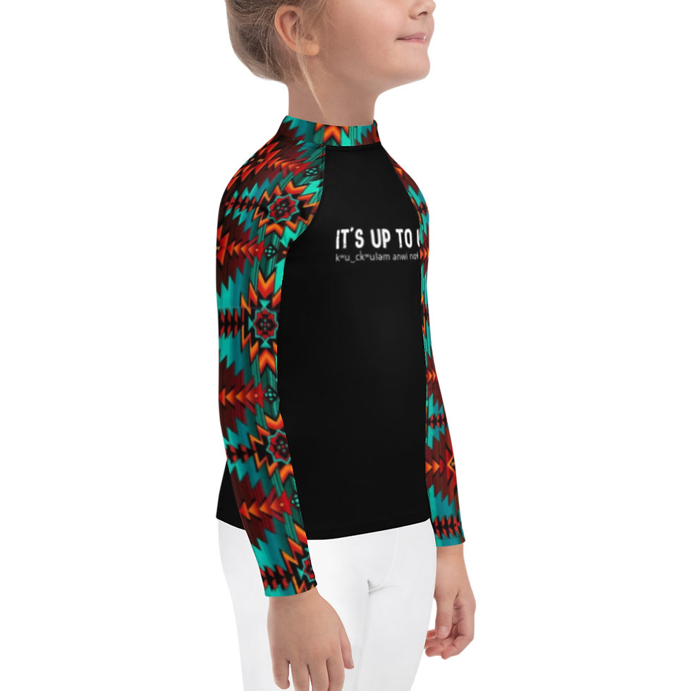 Miniatura: It's Up To Us- Kids Unisex Athletic Longsleeve