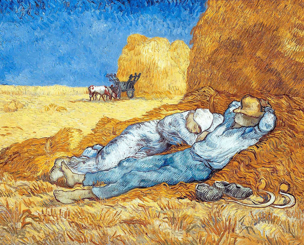 La méridienne, Vincent Van Gogh (1890), Musée d'Orsay, Paris