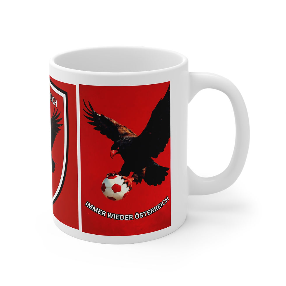 Miniaturbild: Diese Keramiktasse TEAM ÖSTERREICH bringt WM Atmosphäre in den Alltag.