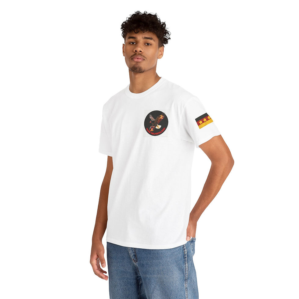 Miniaturbild: WM Fan Shirt TEAM DEUTSCHLAND mit Adler Motiven: Für Jugendliche und Erwachsene