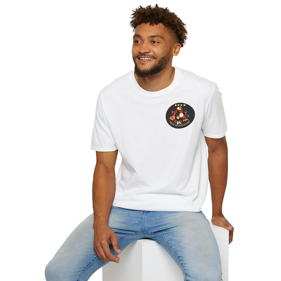Miniaturbild: Fanshirt TEAM DEUTSCHLAND,  in weiß oder Navy Blau, mit dem Namen von Florian Wirtz - auf dem Rücken