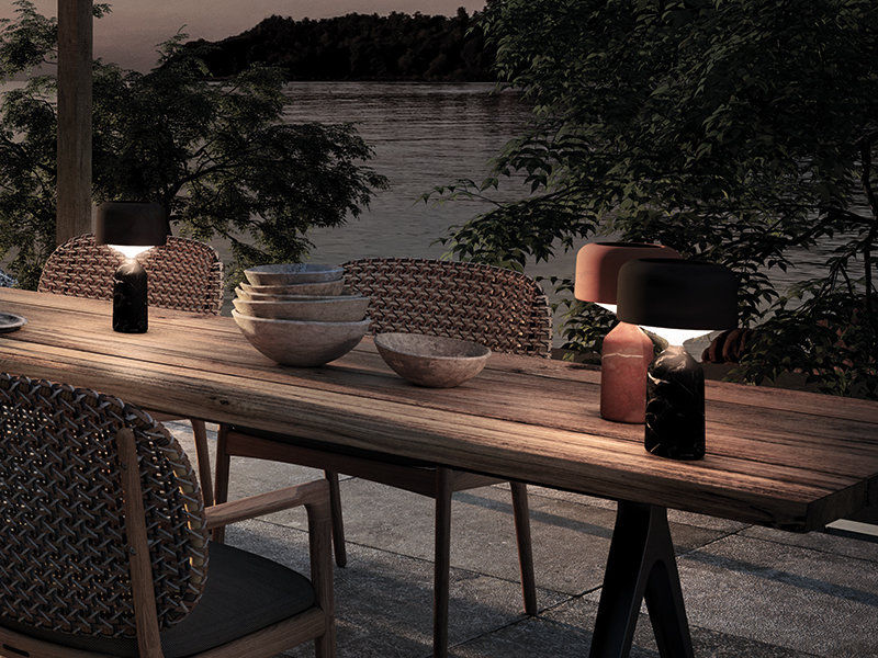 Thumbnail: Gloster Ambient Pebble Outdoor Lamp