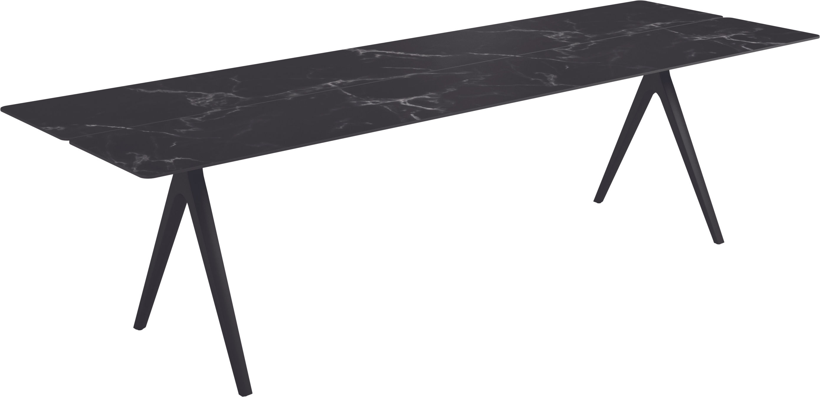 Gloster Split 110" Dining Table - Ceramic Top