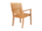 Thumbnail: Corsica Teak Dining Arm Chair