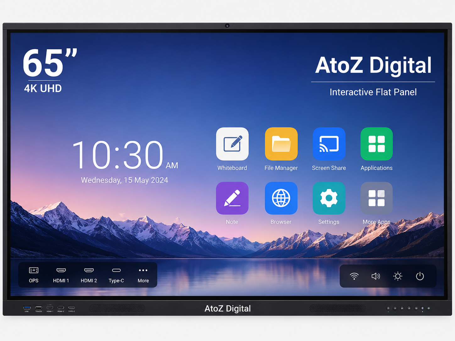 AtoZ 65" Interective Flat Panel
