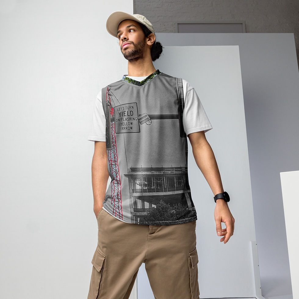 Thumbnail: Recycled unisex basketball jersey