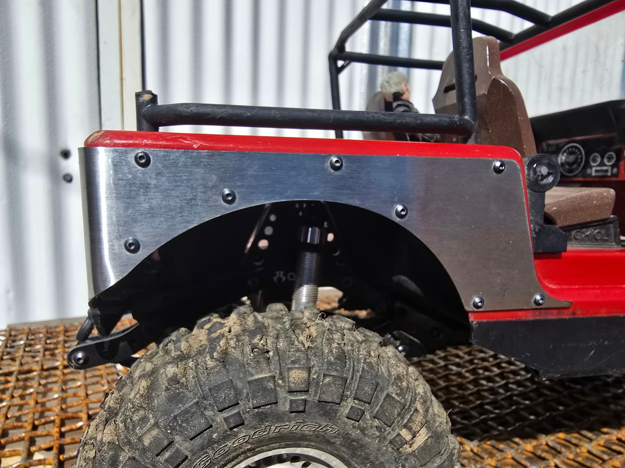 CJ-7 Stainless Rear Quarters