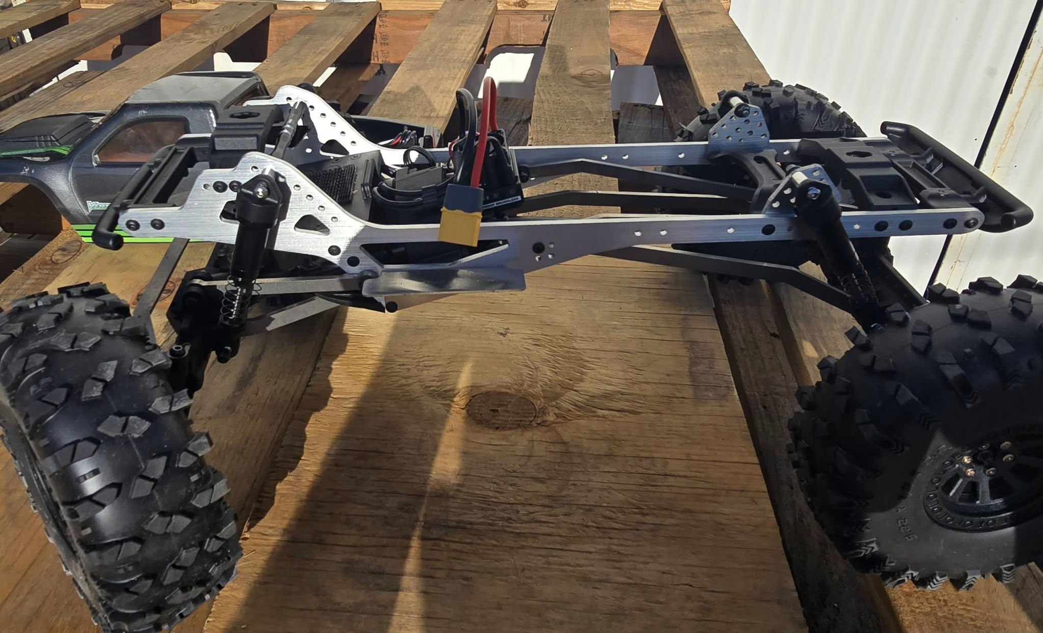 Redcat Vertex 10 Wide* Stainless 18 degree Chassis