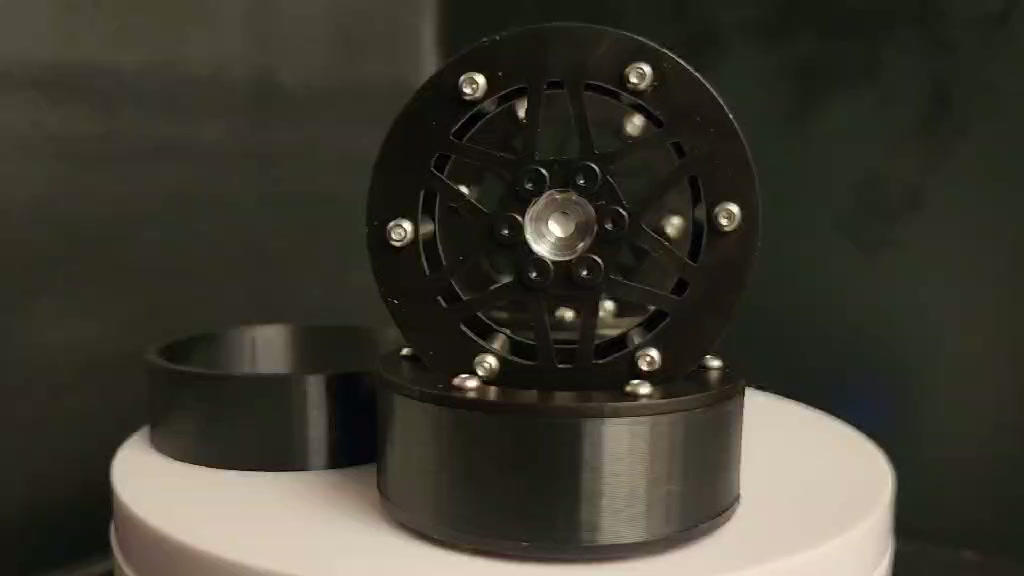 Blackout 1.8" Crushlock Wheel Set