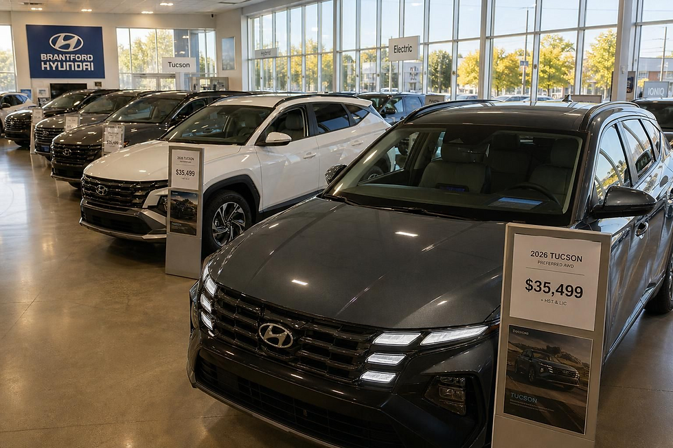 2026 Hyundai Tucson Vs Toyota RAV4: Why Brantford Families Are Choosing The Tucson
