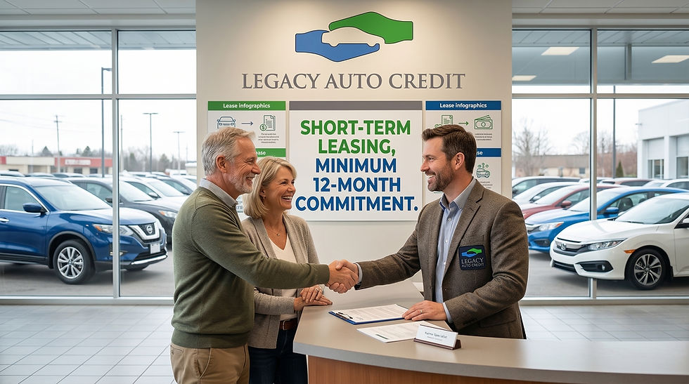 A Short-Term Lease That Gets You Approved — Buy Here Pay Here That Gets Your Credit Moving