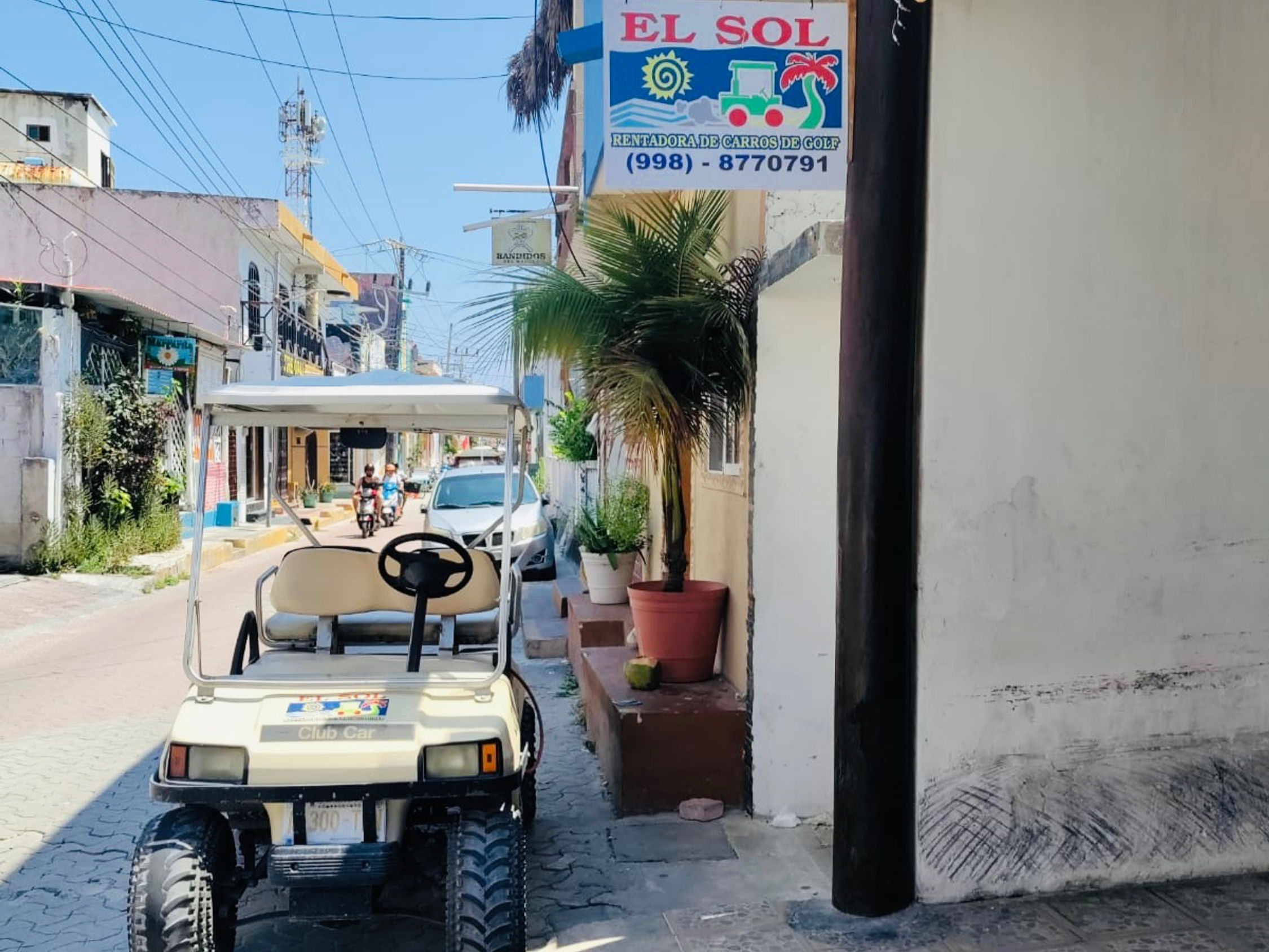 weekly golf cart rental isla mujeres