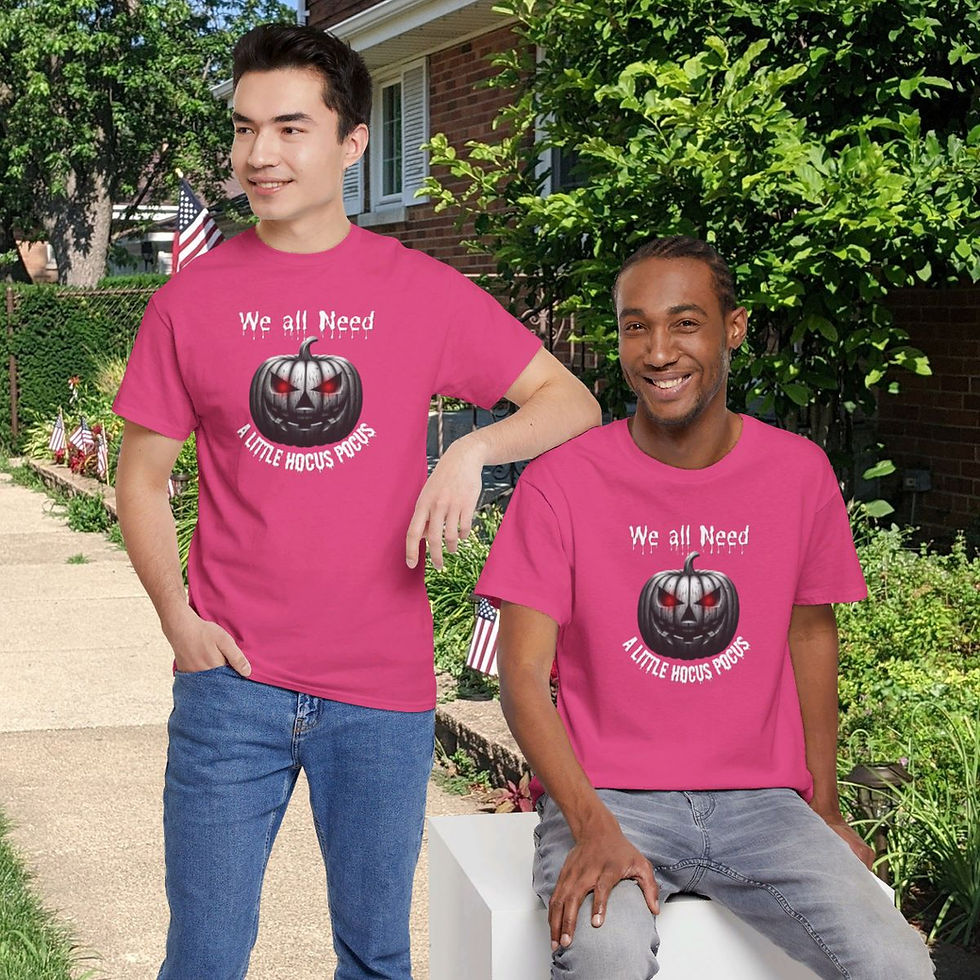 Thumbnail: Hocus Pocus T-shirt, Whimsical Quote Shirt for Magic Lovers, Perfect Gift!