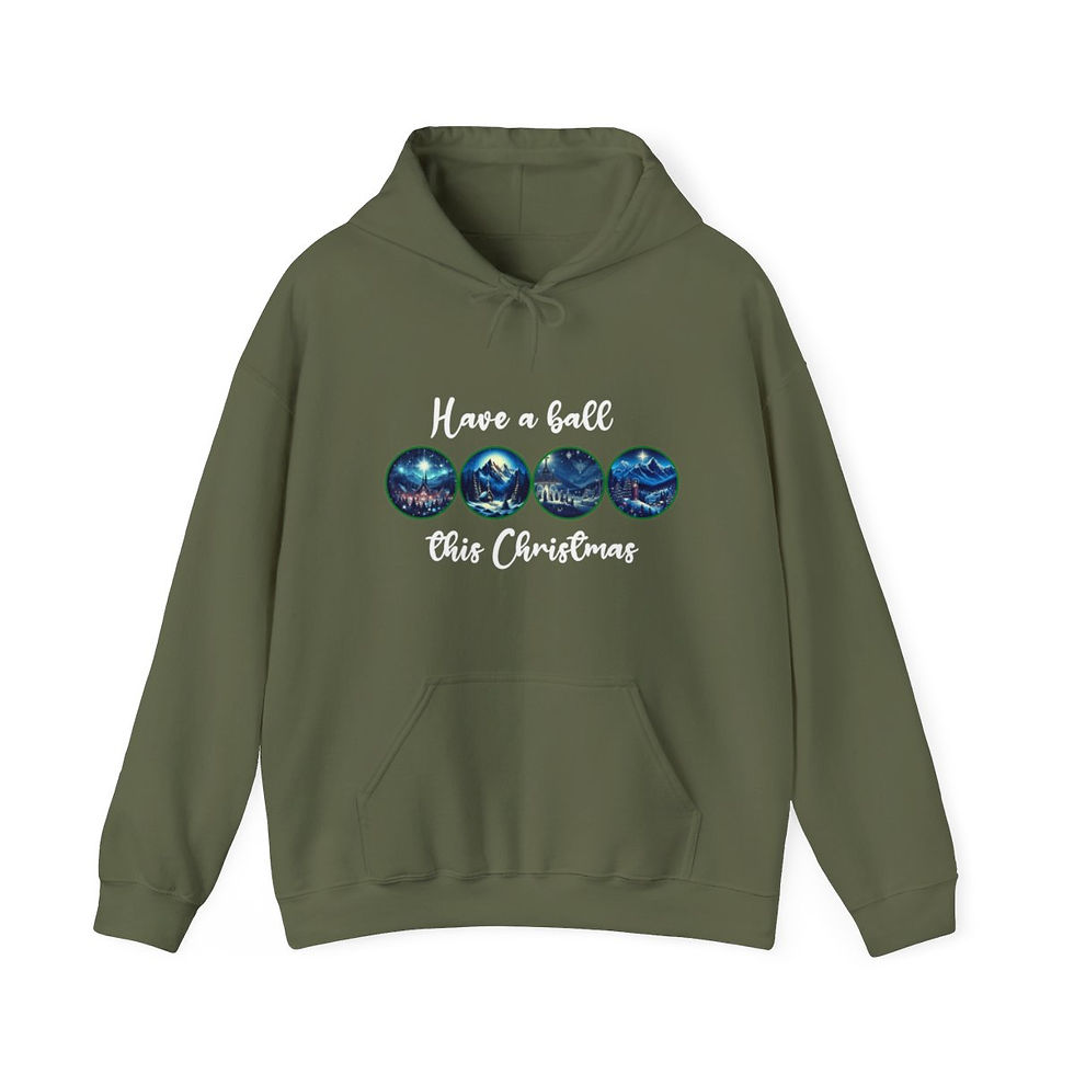Thumbnail: Have a Ball - Funny Christmas Heavy Blend Hoodie