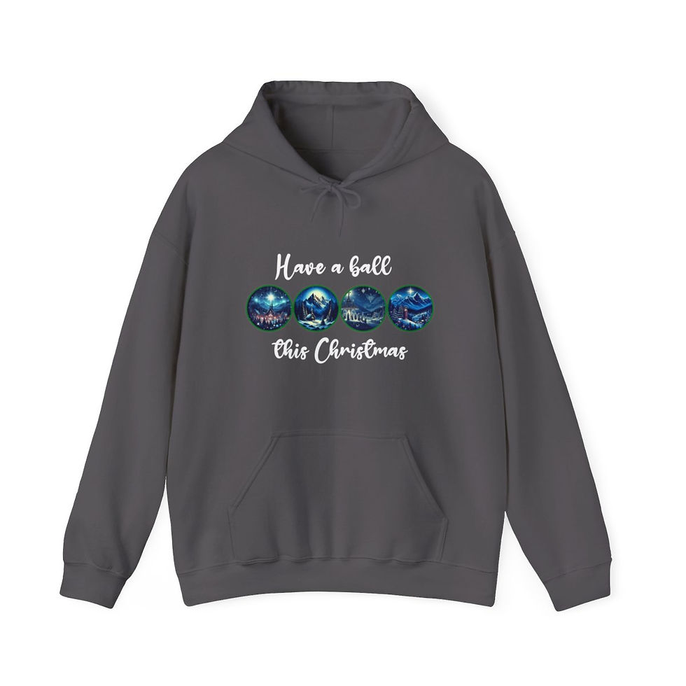 Thumbnail: Have a Ball - Funny Christmas Heavy Blend Hoodie