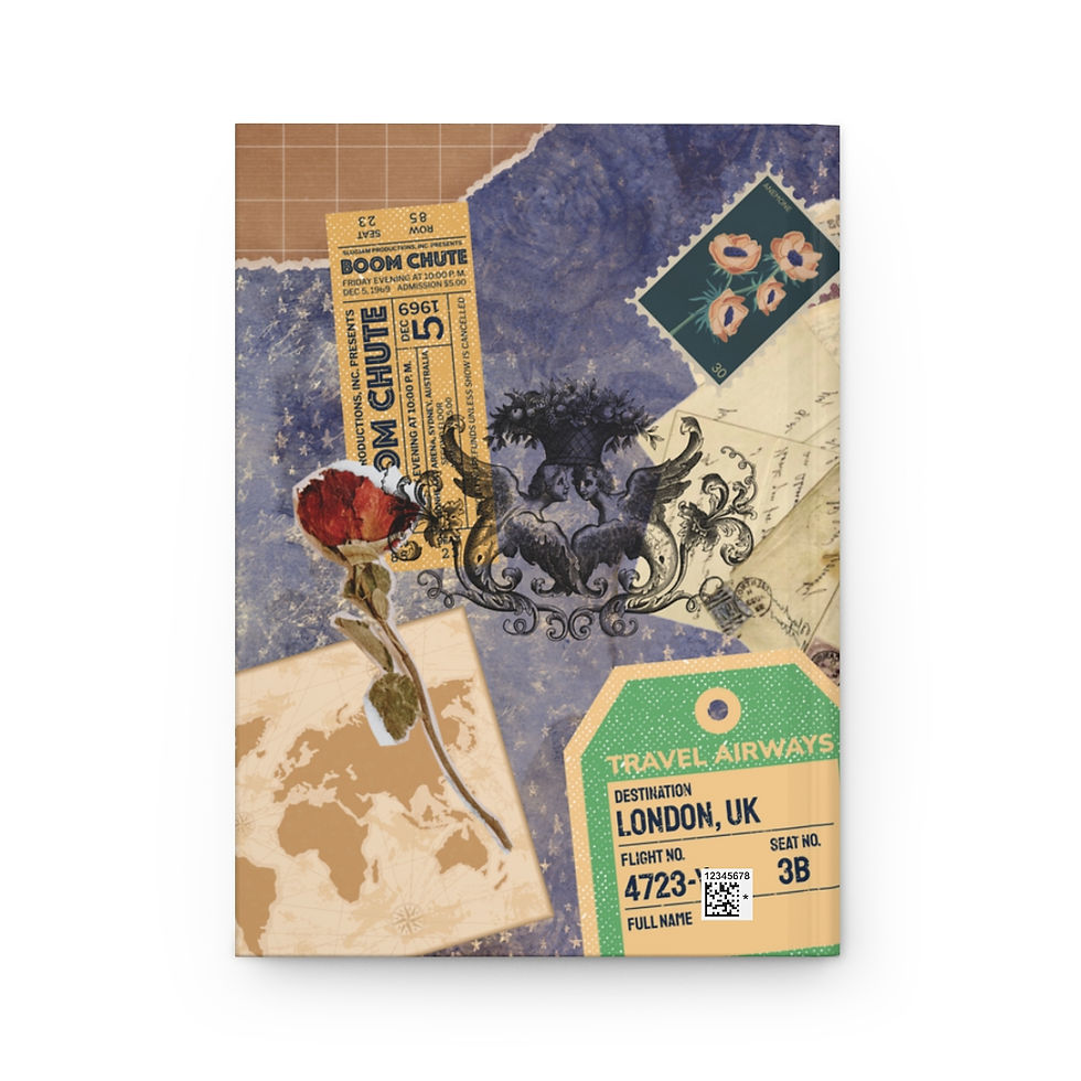 Thumbnail: Hardcover Journal with 150 lined pages, perfect for note taking, poems and more.
