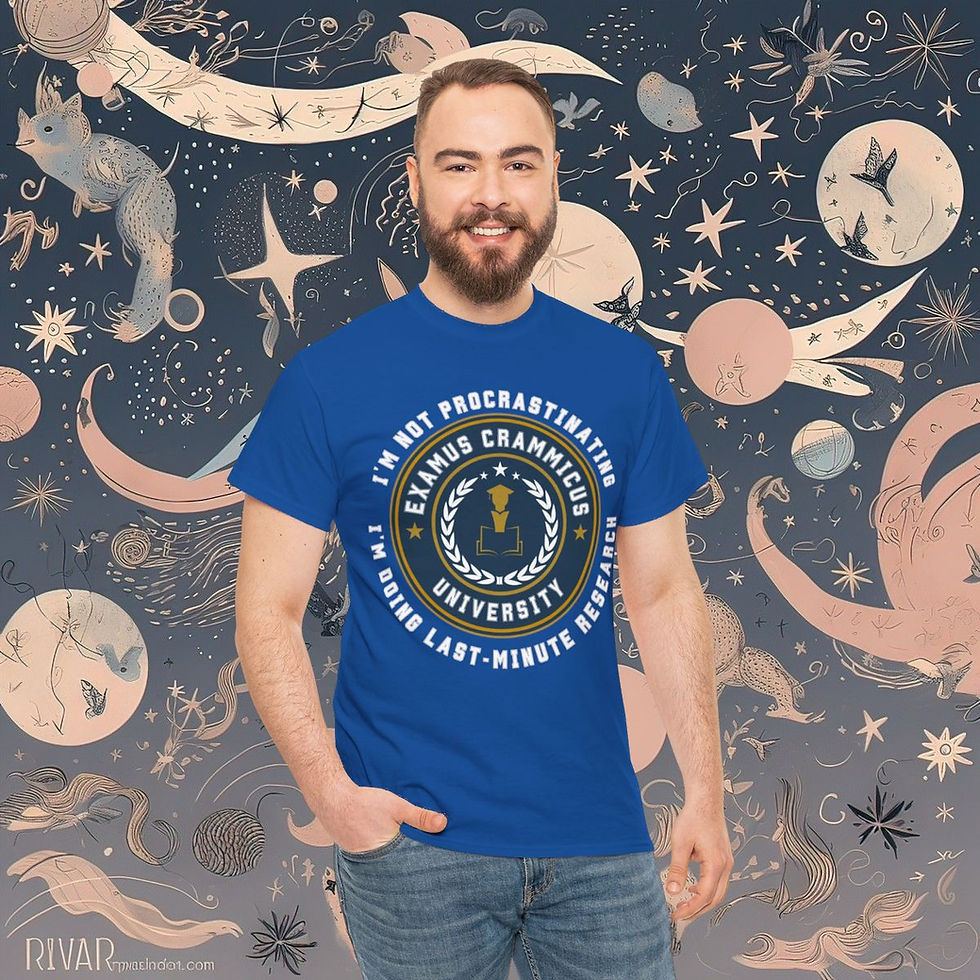 Thumbnail: I'm not Procrastinating | College Life | Unisex Heavy Cotton T-shirt