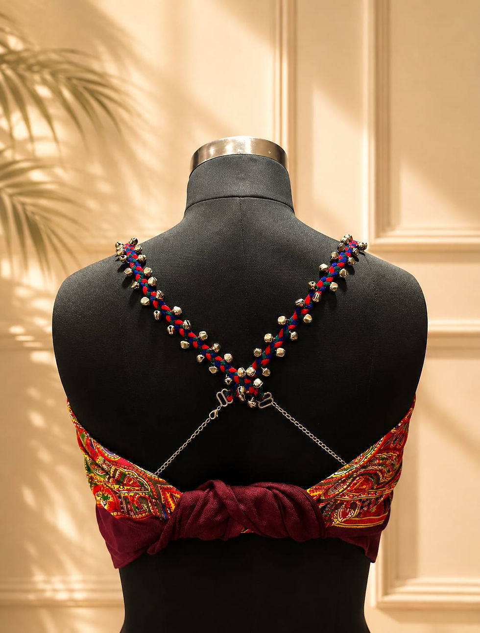 Thumbnail: Ghungroo Braid Bra strap