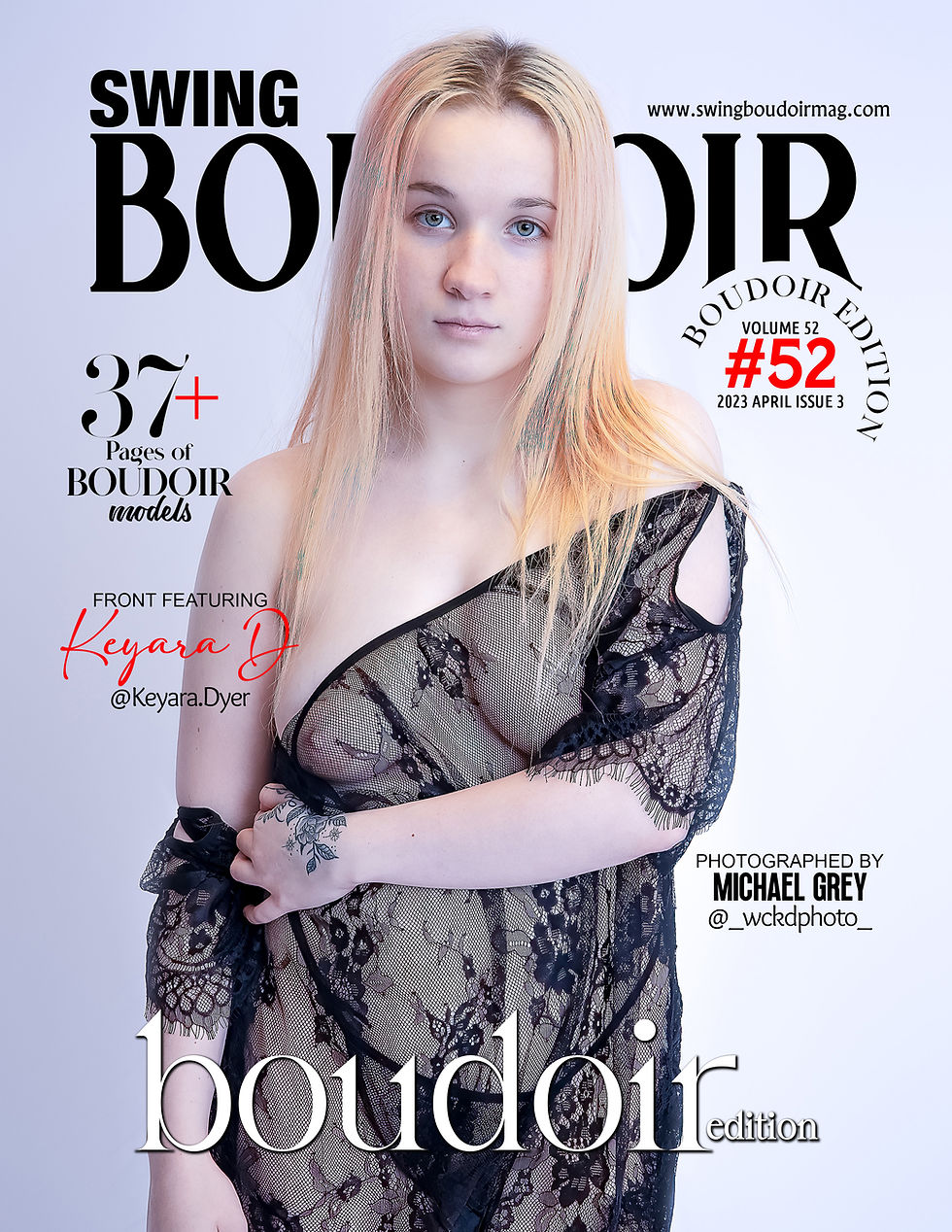 Miniatura: Combo (Digital + Print) Boudoir Edition 2023 Vol 52 April Issue 3
