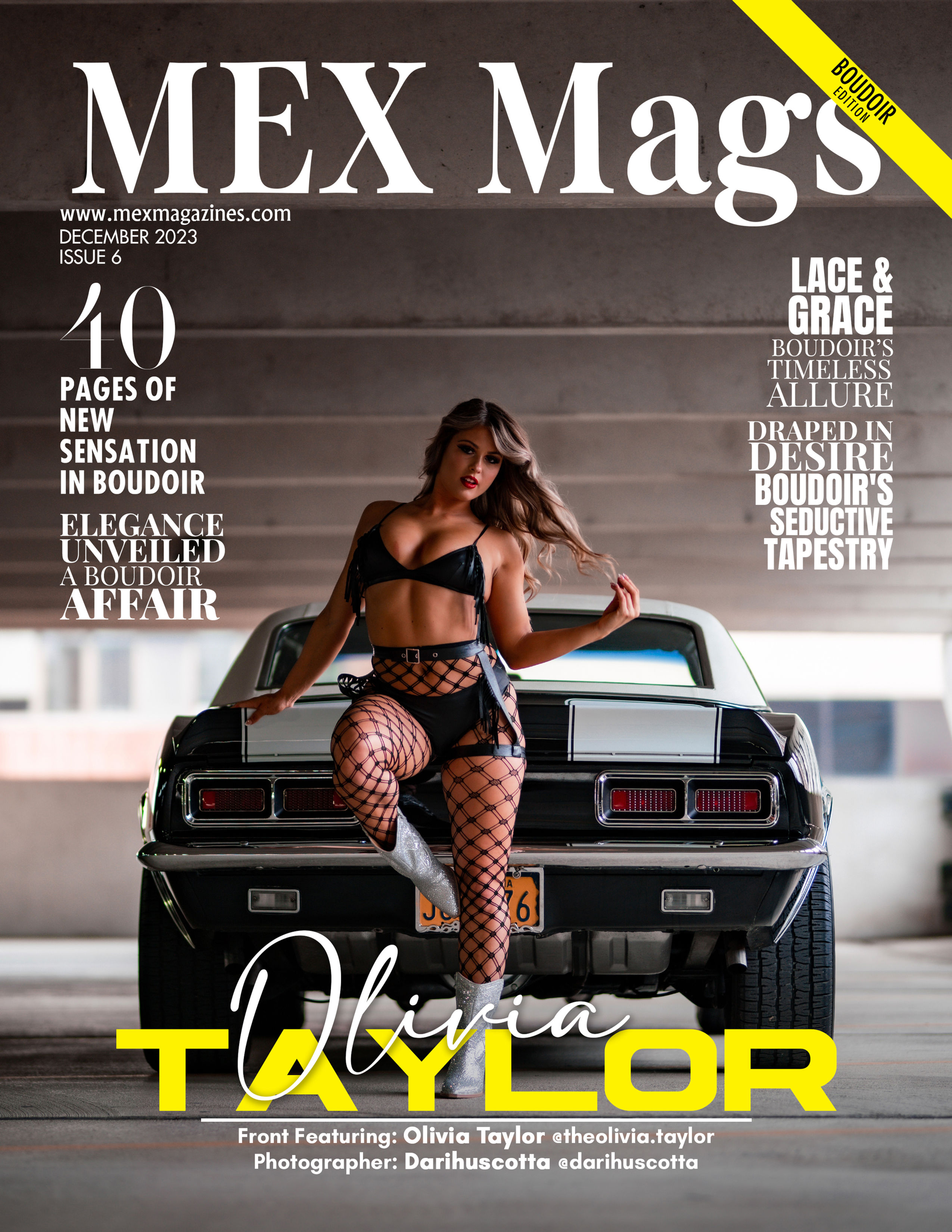 Combo(Print +Digital) Boudoir Edition December 2023 Issue 6