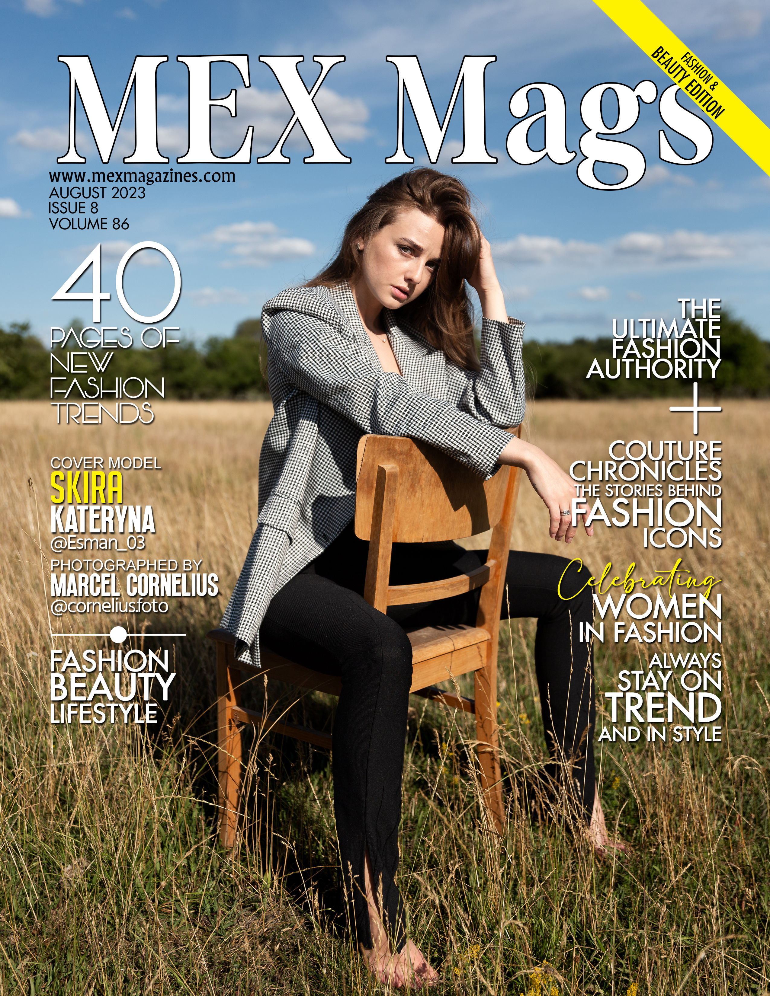 Digital Copy " Fashion And Beauty Edition" 2023 August , Vol 86 Issue 8