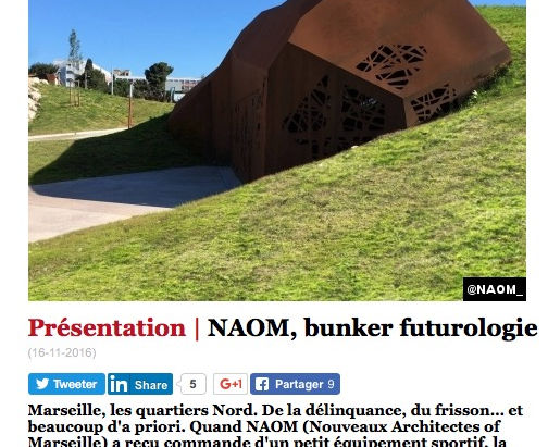 Le courrier de l'architecte présente le Stade du Merlan