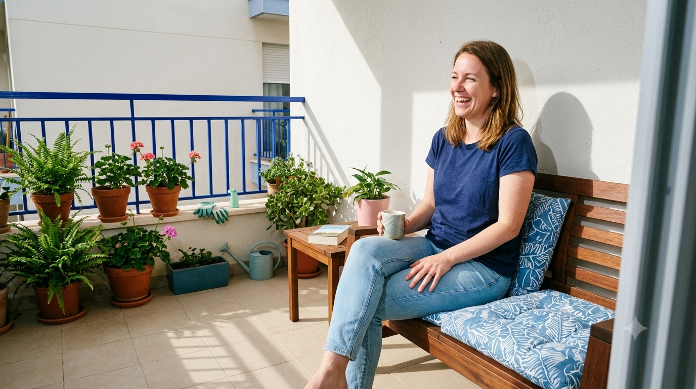 Transforma tu terraza con menos de 100 €: Ideas DIY con efecto «antes y después» que puedes hacer en