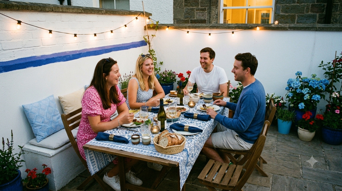 Cómo preparar tu terraza para las cenas de agosto: 9 trucos de decoración que harán que tus invitado