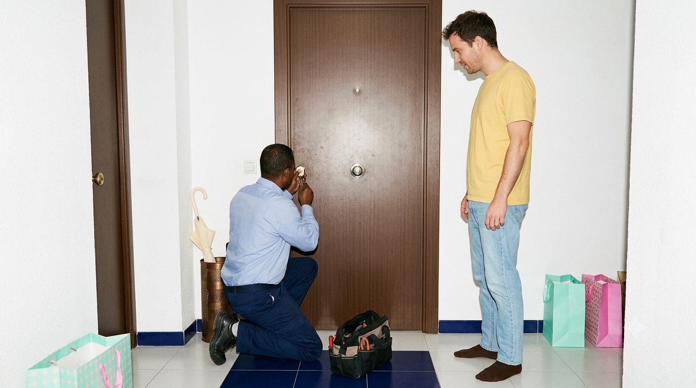 ¿Qué ocurre si perdemos las llaves de un piso alquilado? Deberíamos buscarlas primero antes de llama