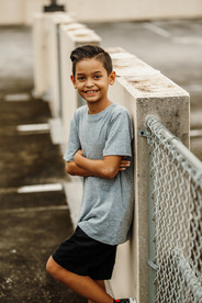 Family rooftop photo session