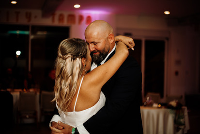 Tropical margaritaville wedding