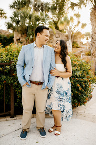Tropical engagement session Orlando