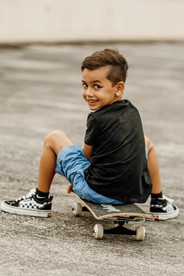 Family rooftop photo session