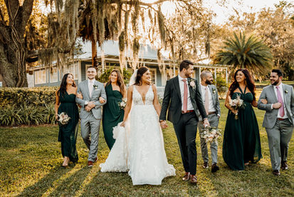 spring wedding highland manor