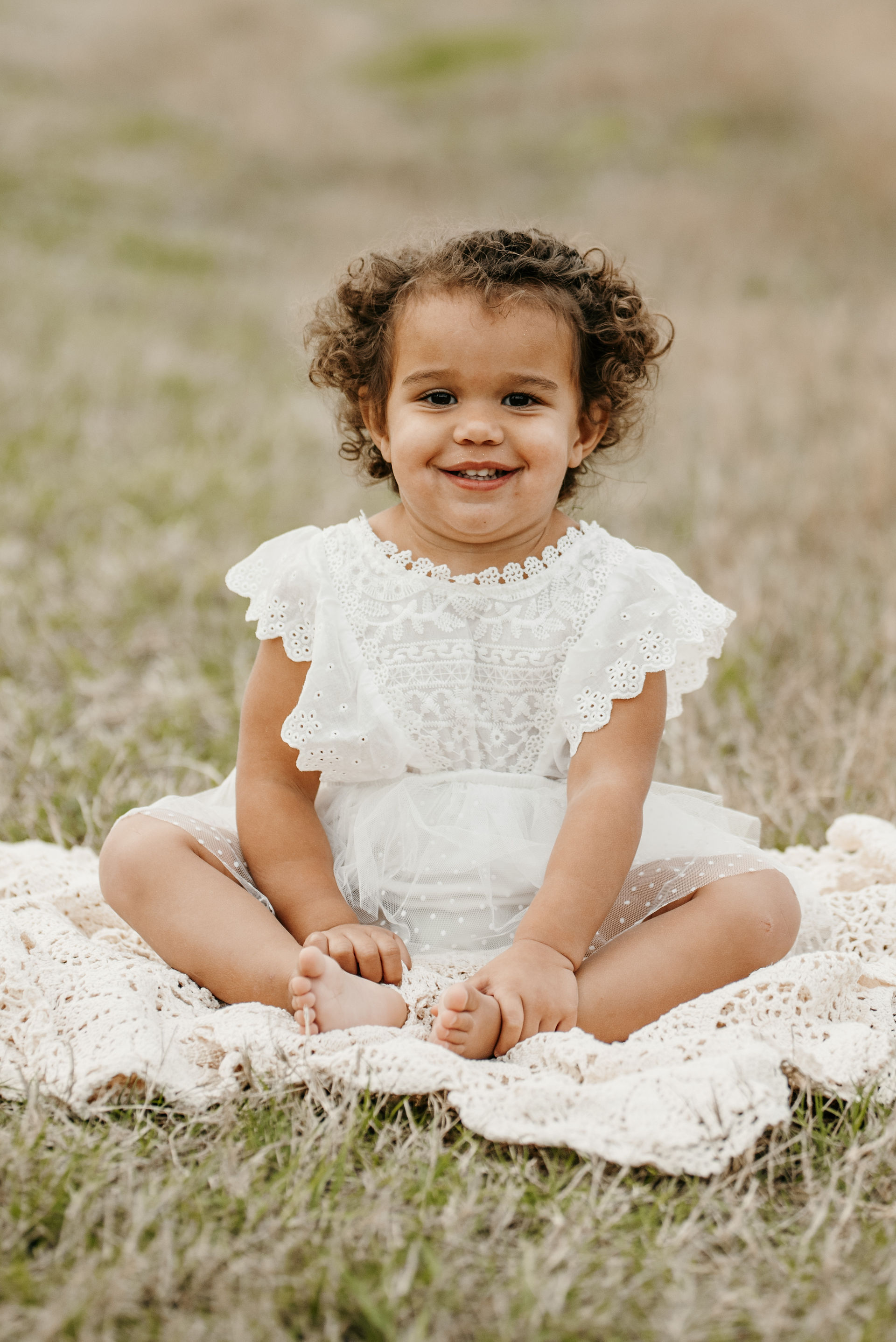 girl 2nd birthday photoshoot