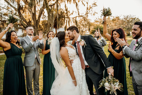 spring wedding highland manor