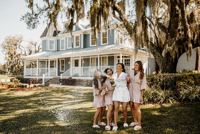 spring wedding highland manor