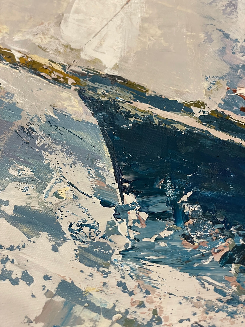 Thumbnail: Blue  - Large Format Marine Art (106x140cm)