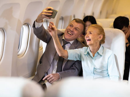 Should I take off my hearing aids during the flight?