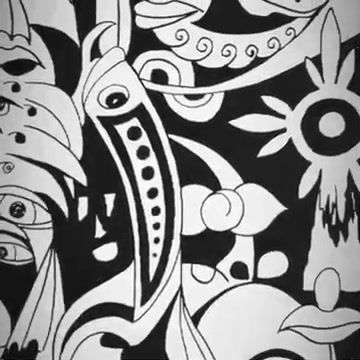Thumbnail: The Patience - Abstract Art 'Ancient India' | Original Cubism Painting on Canvas