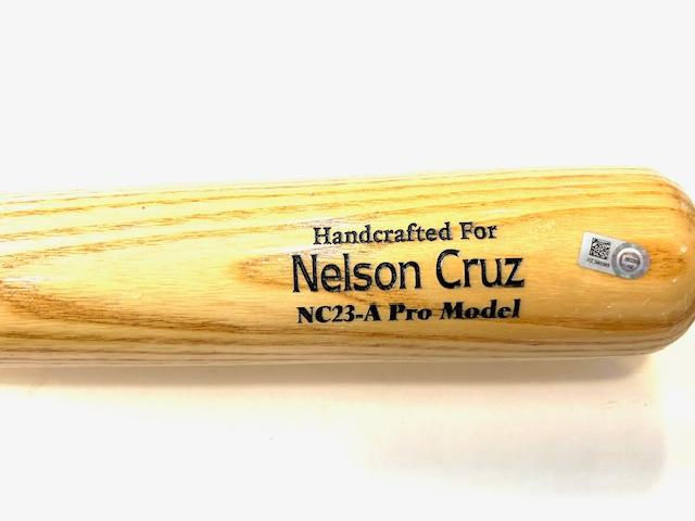 Thumbnail: Nelson Cruz Career Game used HR #213 MLB Hologram Phtotmatched