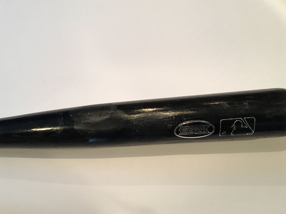Thumbnail: Robinson Cano Yankees autographed  game used bat
