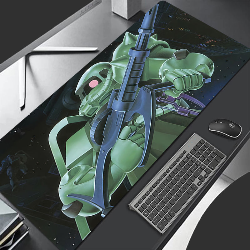 Miniatura: Mechanical Warrior Gundam Zaku II Mouse pad big e-sports game player mouse pad l