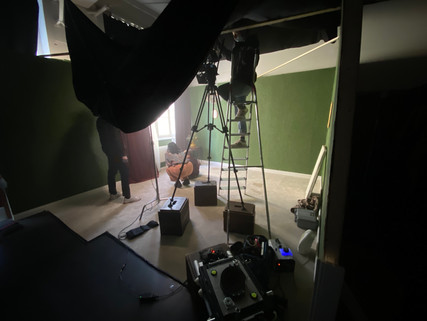 Videodreh mit eingebauten RoomDesign