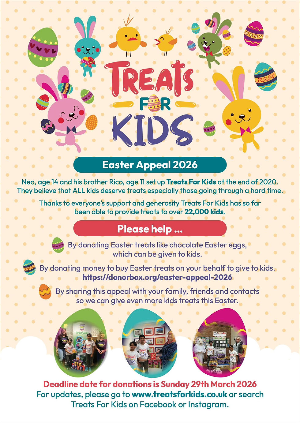 Easter Appeal 2026!