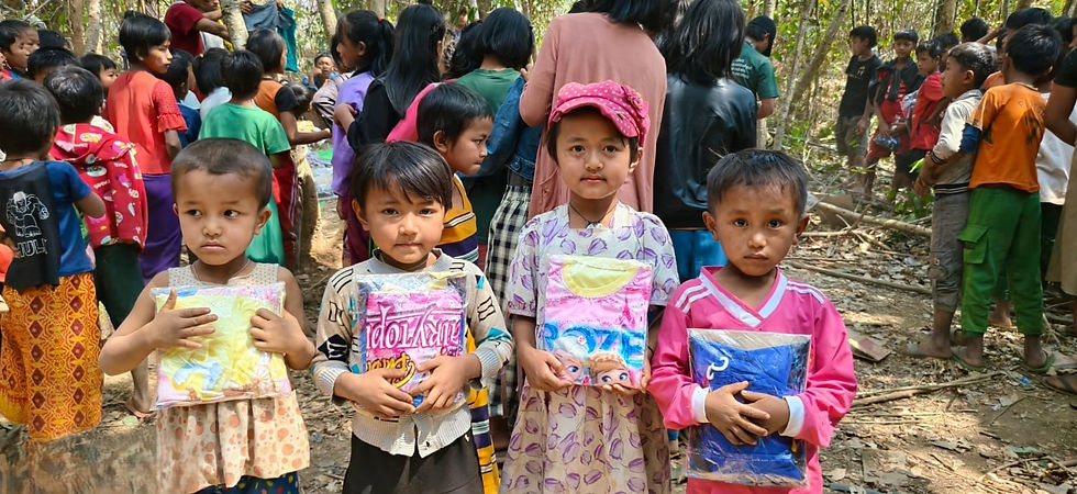 Many children in Falam area have never been able to consistently go to school due to regular displacement.