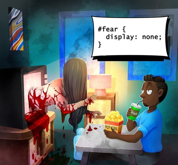 Fear Illustration
