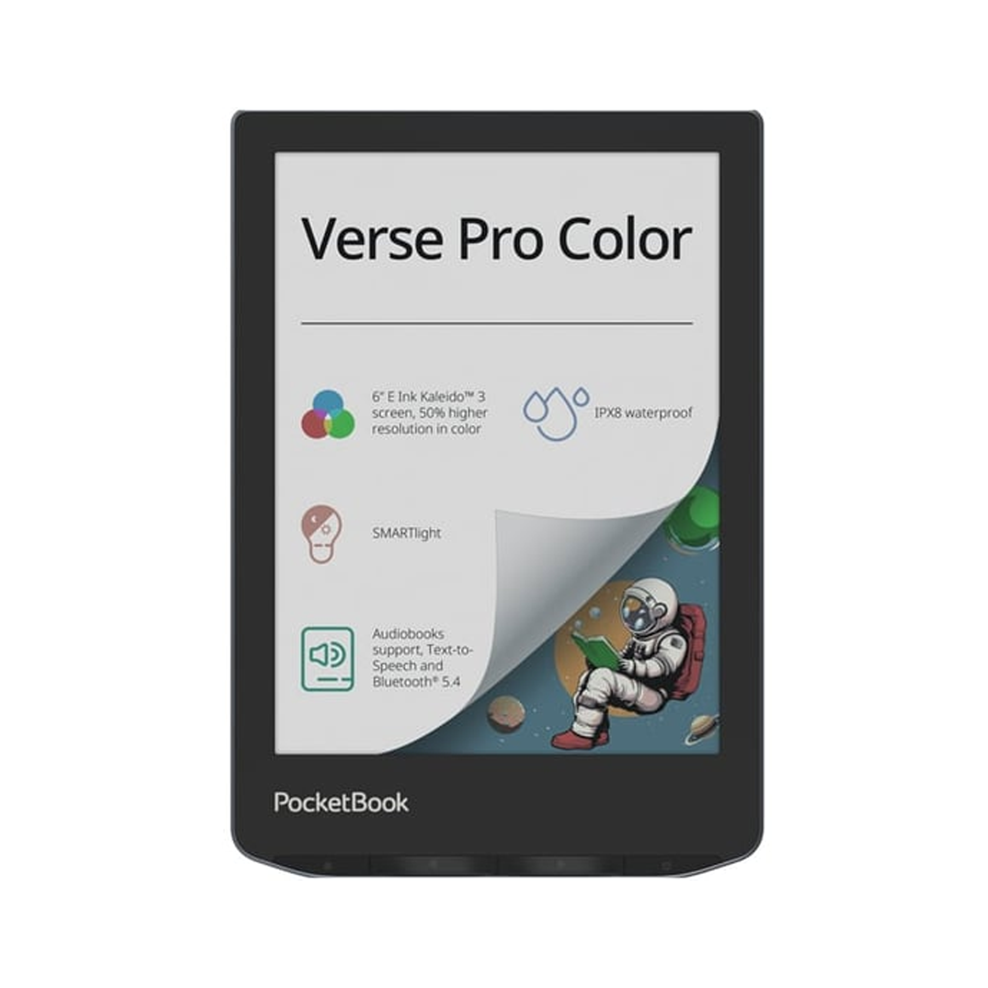 PocketBook PB743C E-Reader Moon Silver