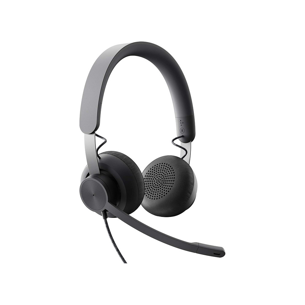 Logitech Zone Wired Teams Headphone Black