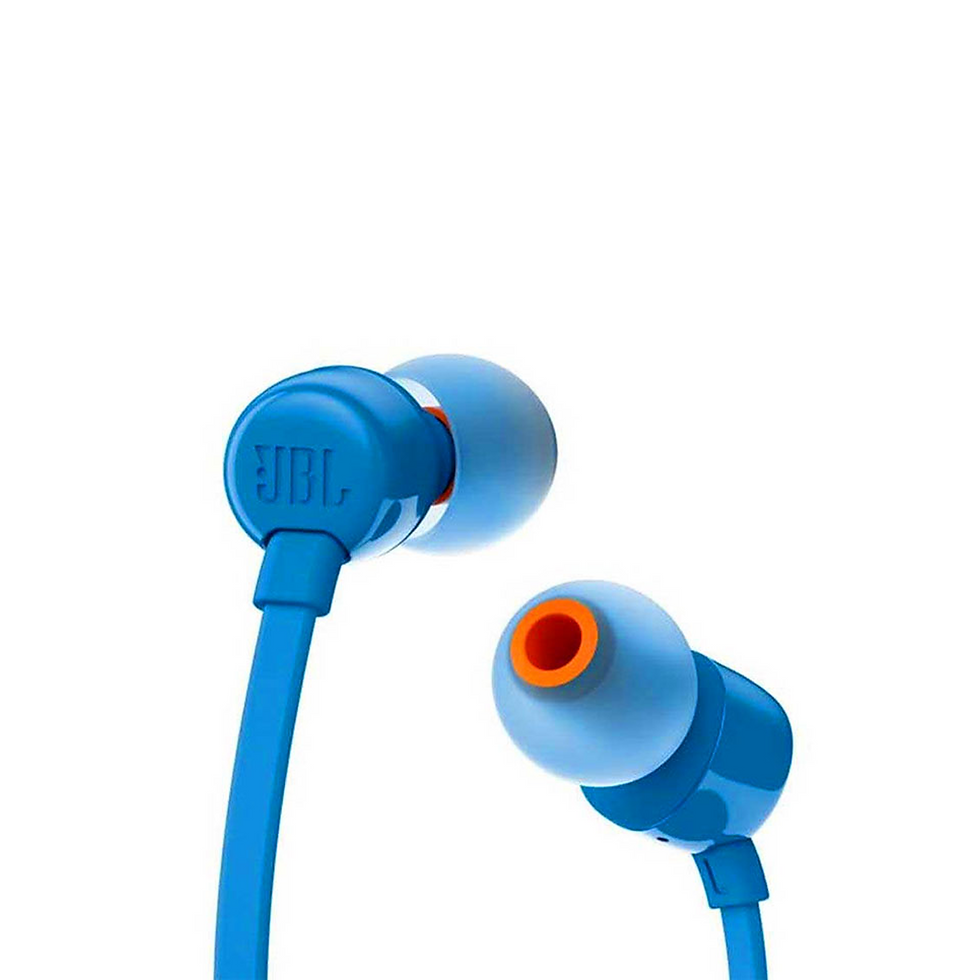 Thumbnail: JBL T110 Blue In-Ear Headphones